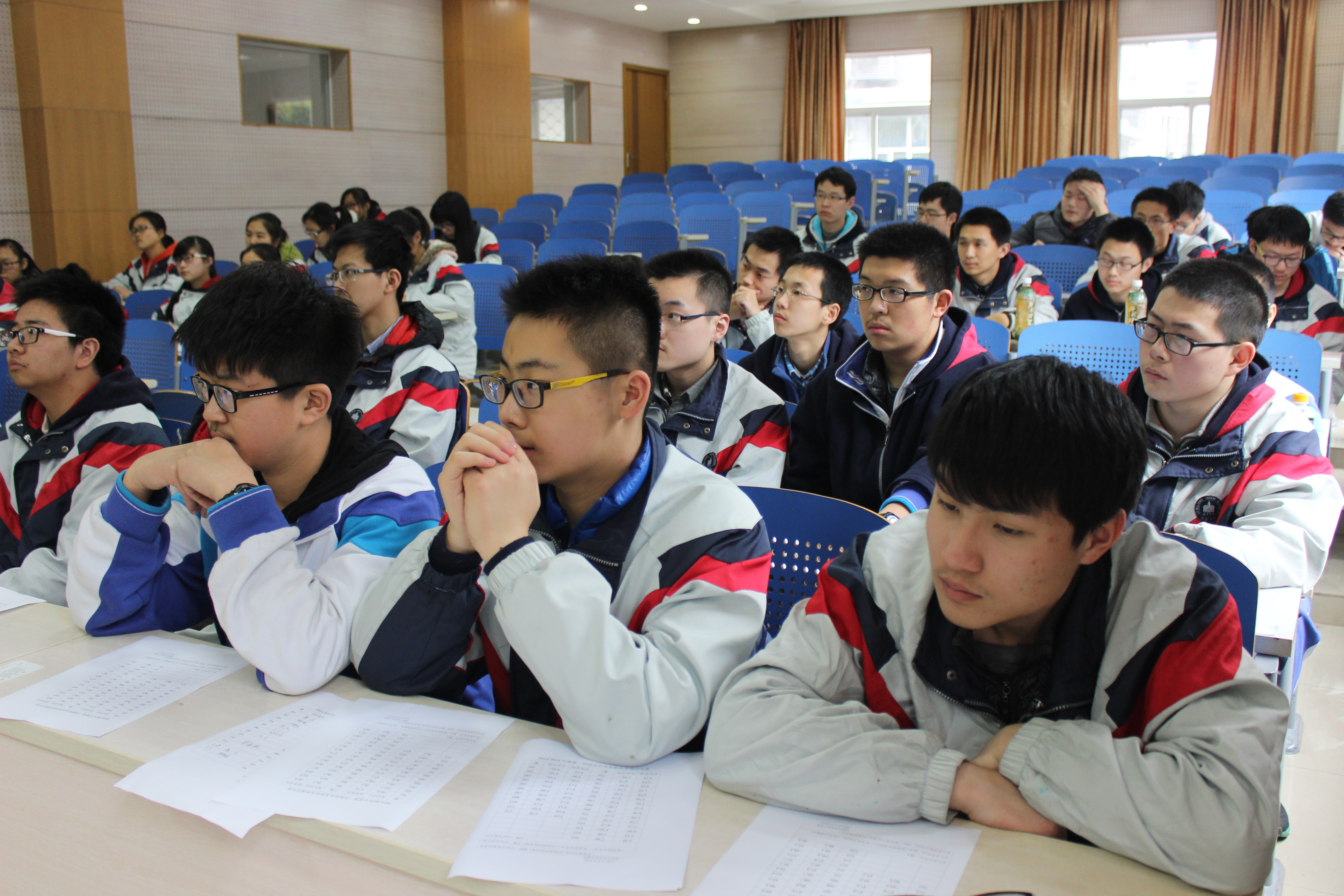 金陵中学2014—2015学年第一学期住校生各项表彰